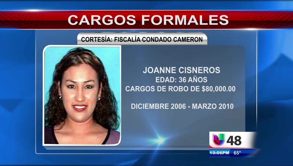 Ex Empleada De Condado Cameron Acusada De Robo Por $80 Mil Dólares item-thumbnail